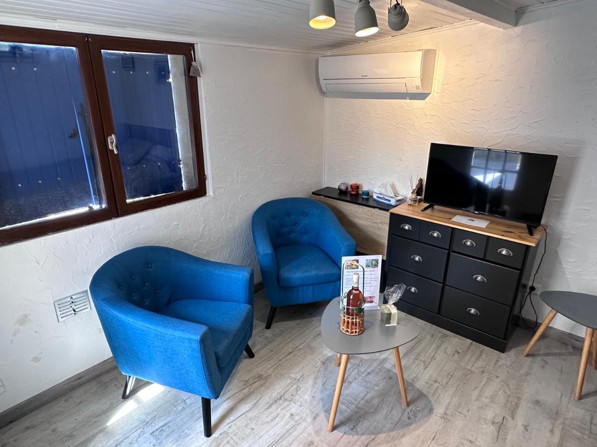Studio Les Iris Climatise, Entre Mer Et Collines, Classe Meuble De Tourisme 2 Etoiles Allauch Buitenkant foto